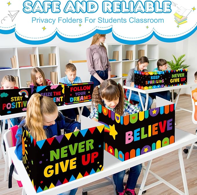 Honoson 24 Pcs Bulk Inspirational Privacy Folders - Image 6