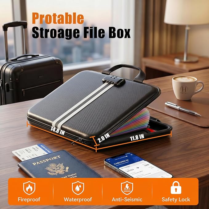 Fireproof Document Organizer - Image 6