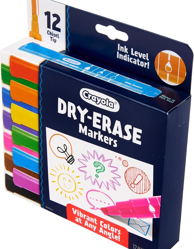 Crayola Take Note Dry Erase Markers - Image 4