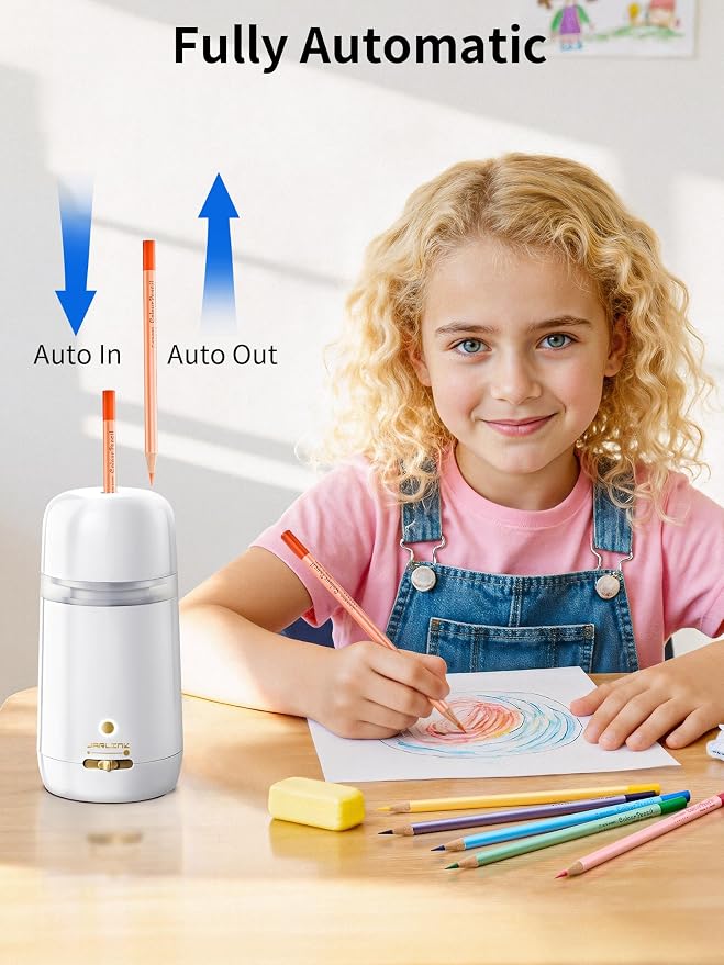 JARLINK Automatic Electric Pencil Sharpener - Image 3