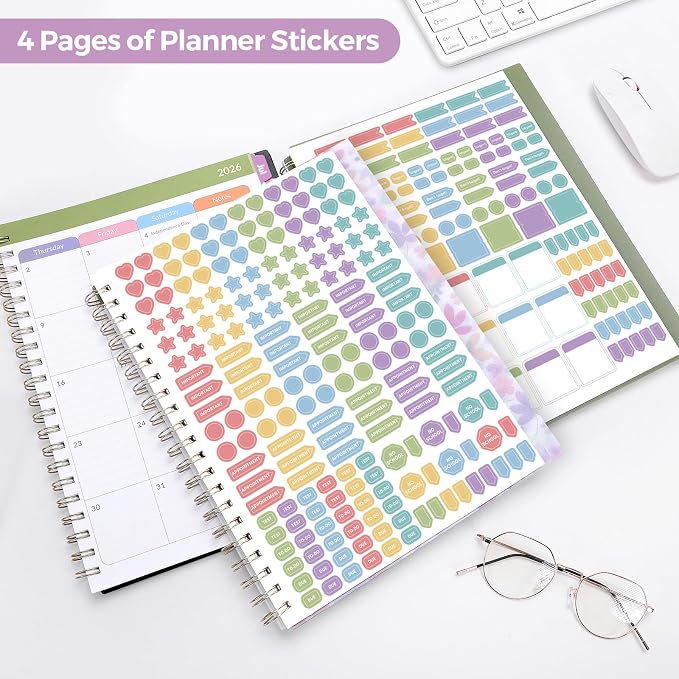 SKYDUE Teacher Planner 2026-2027 Academic Year, 8.5" x 11" Teacher Lesson - Image 3