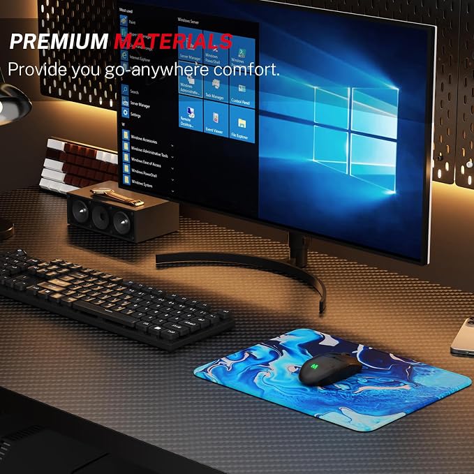 MROCO Essential Office & Gaming Mouse Pad, 8.5 x 11 Inch, Functional Pattern - Image 6