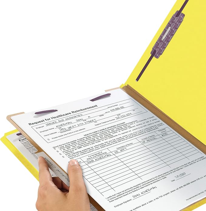 Smead Pressboard Classification File Folder - Image 3