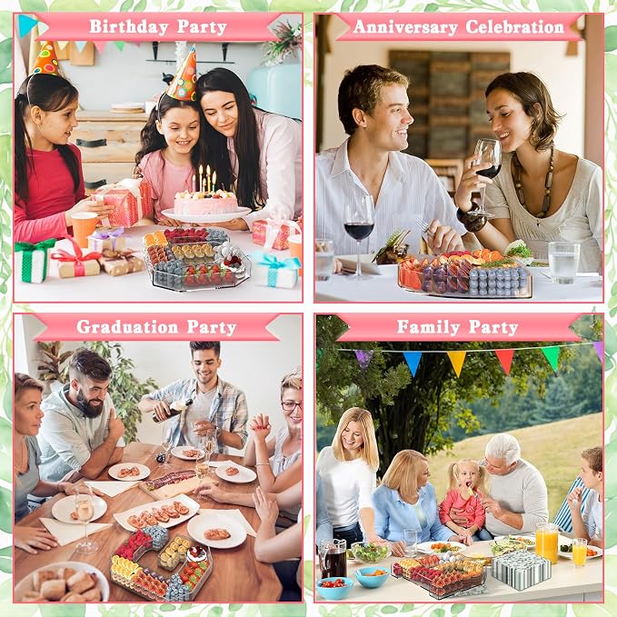 11" Acrylic Letter Charcuterie Tray, Charcuterie Letters Fillable Box - Image 9