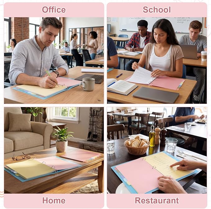 3 Sets of 24Pcs Binder Dividers - Image 6