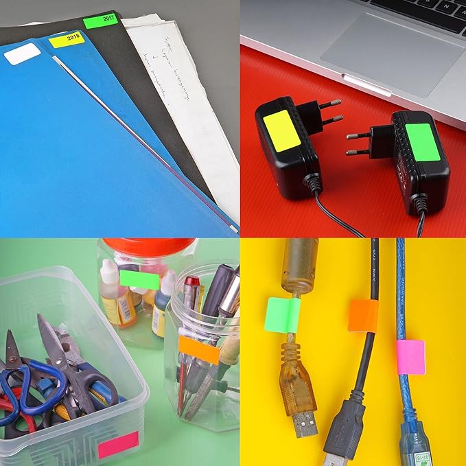 Royal Green Rectangular Small Label Roll 40mm x 19mm Rectangle Stickers in Forest Green (1.57 inch x 0.75) - 500 Pack-DeskLoop Office