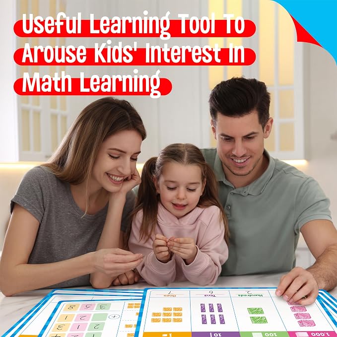 8 Packs Place Value Whiteboards, Double-Sided Dry-Erase Cards, Writable and - Image 6