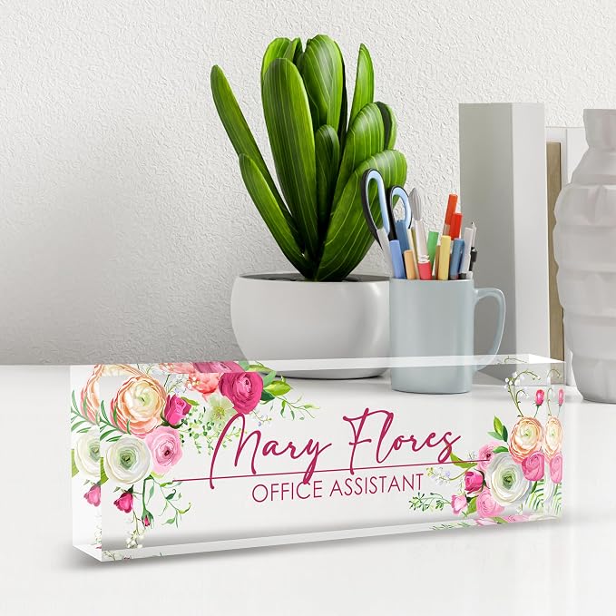 Personalized Desk Name Plate - Image 2