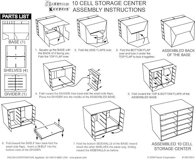 Classroom Keepers Sturdy Cardboard Mailbox, 16-5/8"H x 21" W x 12-7/8"D - Image 4