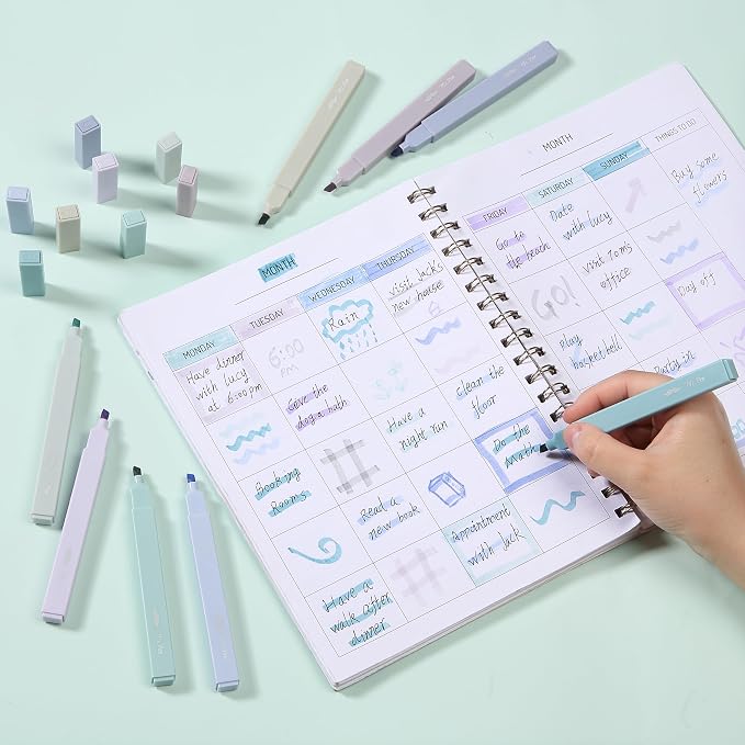 Mr. Pen- Aesthetic Highlighters No Bleed, 8 Pack, Cute Highlighters Assorted - Image 5