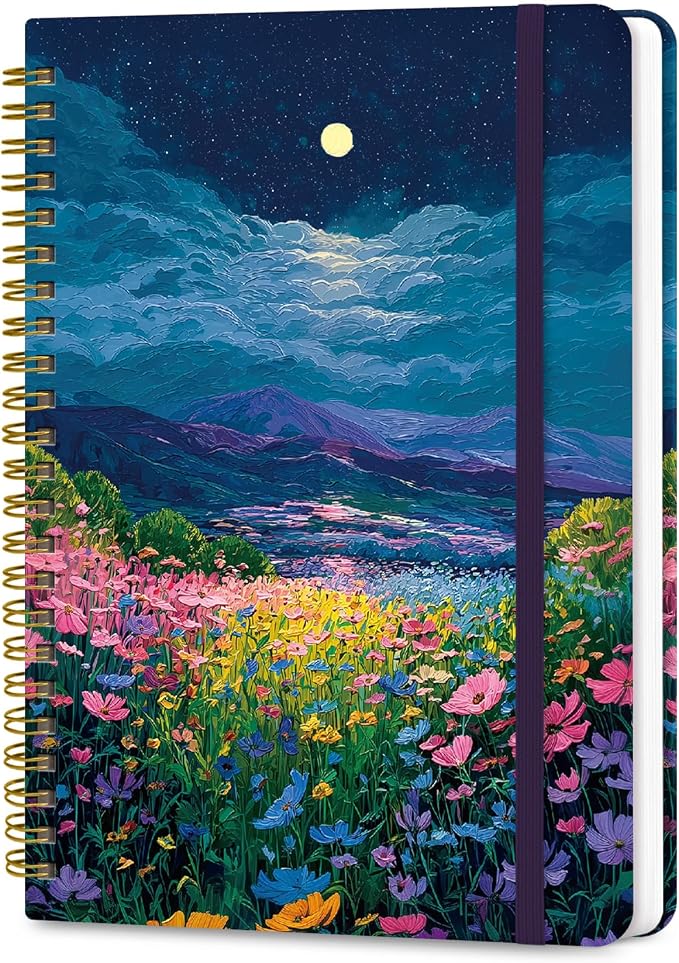 ZOTIA Lined Spiral Journal Notebook by Zotia