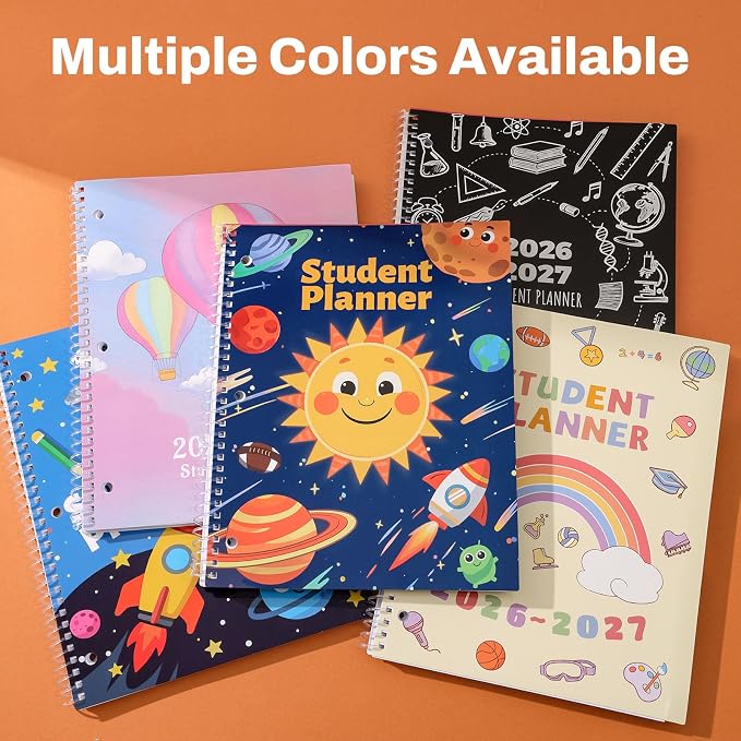 SUNEE Elementary Student Planner 2026-2027, Academic Year Jul. 2026 - Image 7
