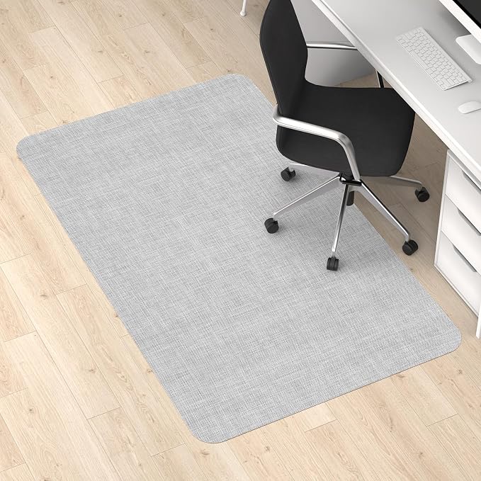 Blvornl Office Chair Mat for Hardwood Floor, 47.2"x 60" Desk Computer Chair Mat by Blvornl