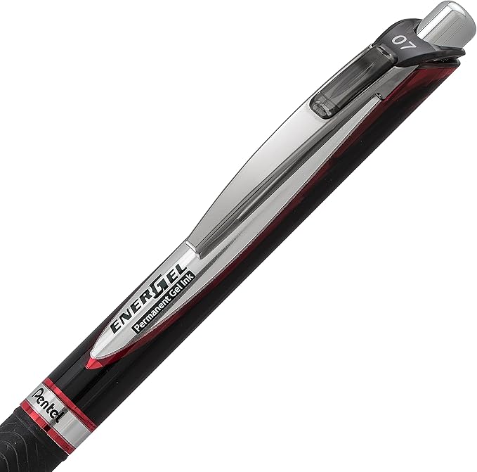 Pentel EnerGel Pro Permanent Gel Ink Pen, 3 Pack - Image 3