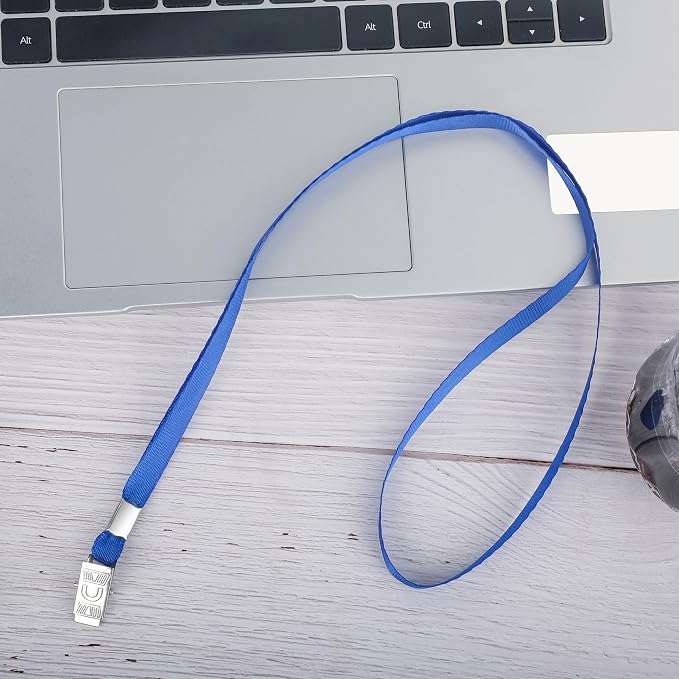 LOCONHA 100 Pack Blue lanyards Lanyards - Image 5