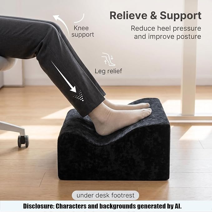 Large Foot Rest for Under Desk at Work, Footrest - Image 6