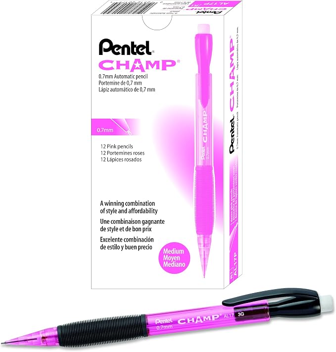 Pentel Champ Mechanical Pencil, Box of 12 by PentelofAmerica