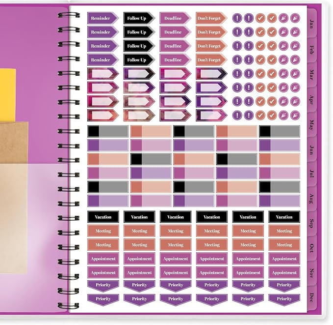 Mead Cambridge 2027 Planner, Weekly & Monthly, 8.5" x 11" - Image 7