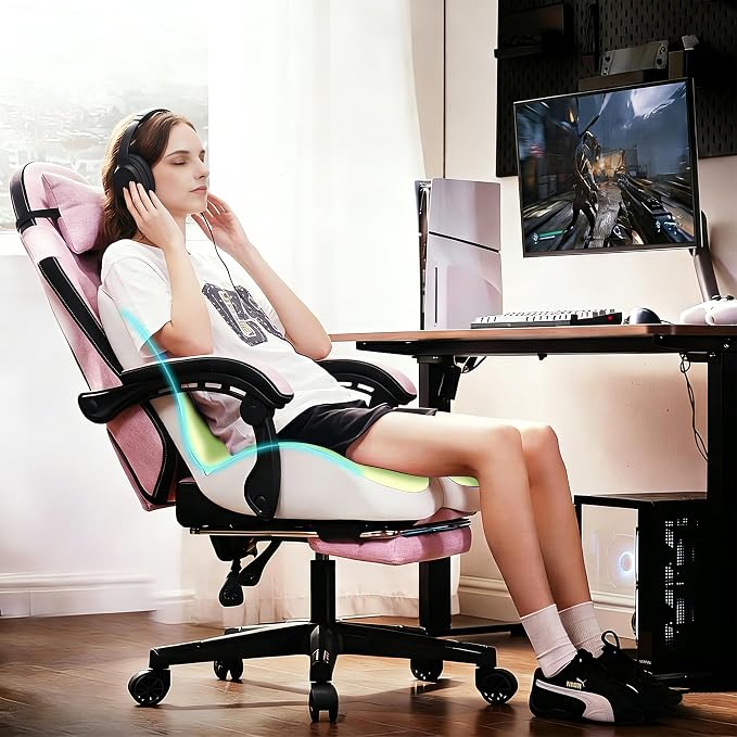 Seat Cushion for Office Chair and Car, Lumbar Support Pillow for Office Chair - Image 8