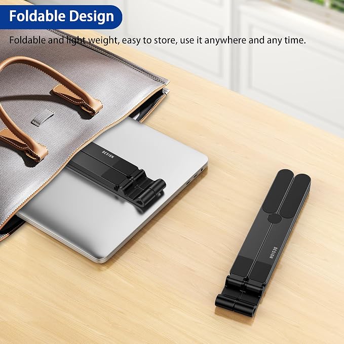 BESIGN LS01 Pro Ergonomic Laptop Stand, Plastic Laptop Riser, Portable and - Image 8