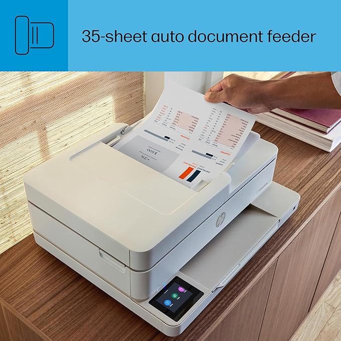 HP Envy 6555e Wireless All-in-One Color Inkjet Printer, Print, scan, Copy, Duplex Printing Best-for-Home, 3 month Instant Ink trial included (714N5A)-DeskLoop Office