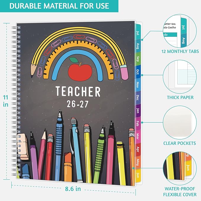 GoiUnlt Teacher Planner 2026-2027, JUL. 2026 – JUN. 2027, Lesson Planner - Image 5
