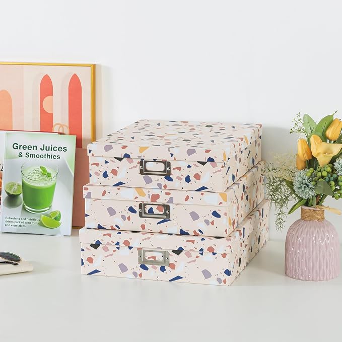 Soul & Lane Decorative Cardboard Storage Boxes - Image 4
