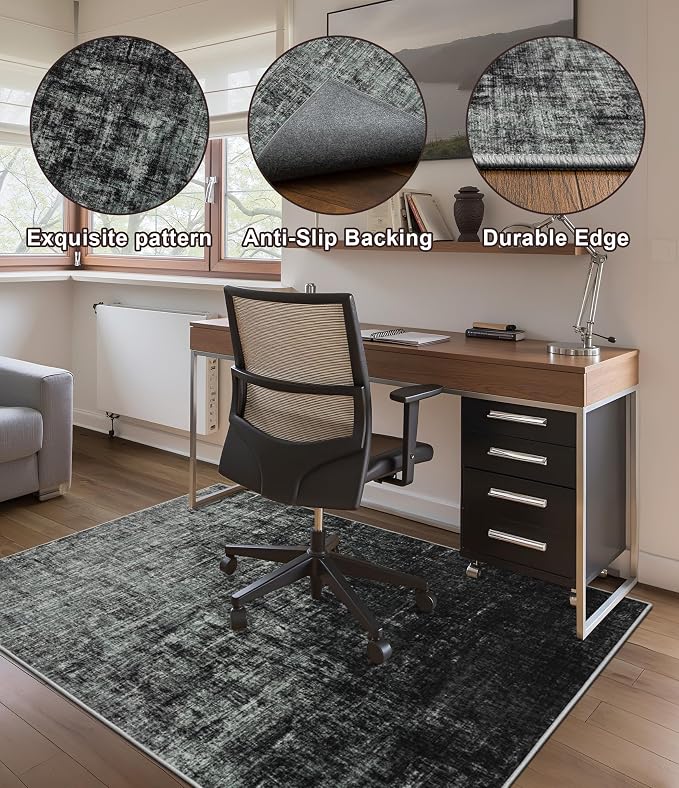 chakme Office Chair Mat for Hardwood Floor, Machine Wash - Image 5