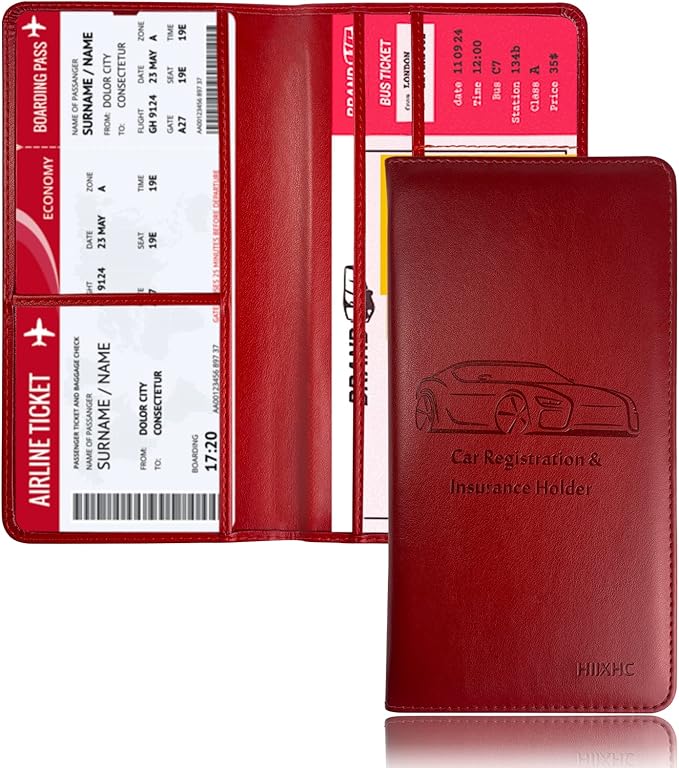 Car Registration and Insurance Card Holder by HIIXHC