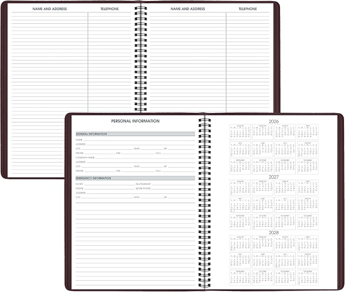 AT-A-GLANCE 2027 Appointment Book Planner, 13-Month Jan-Jan, 8.25" x 11" - Image 6