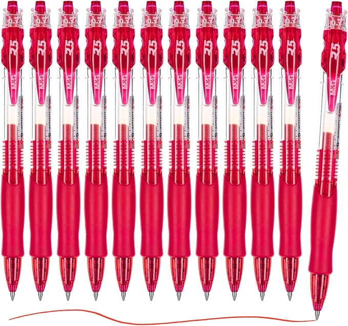 M&G Gel Pens, Retractable Gel Ink Pens Bulk Smooth Writing by MG