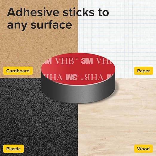 X-Bet Strong Magnets - Round Heavy Duty Craft Magnets with Adhesive Backing, 20pcs - 0.7 Inch
