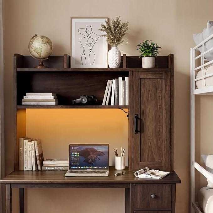 Desktop Bookshelf, Desk Hutch - Image 6
