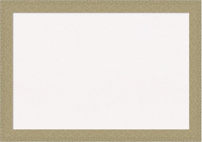 Amanti Art White Cork Board for Wall, 28x40 Vision Board with Gold Frame, Large Corkboard Office Decor for Home Organization, Casual Corkboard Pinboard to display items for home organization-DeskLoop Office