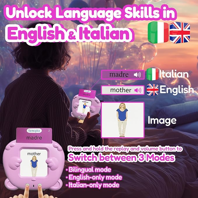Bilingual Talking Flash Cards for Kids - Image 2