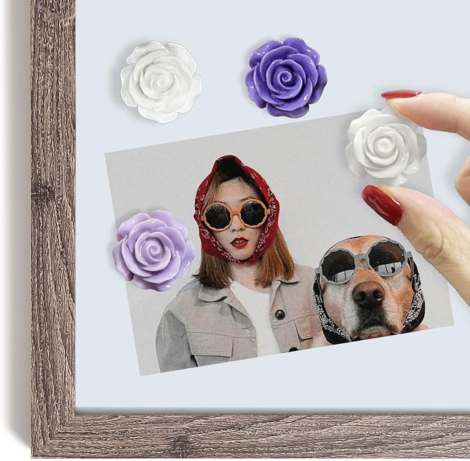 15pcs - Cute Flower Magnet, and Decoration - Image 5