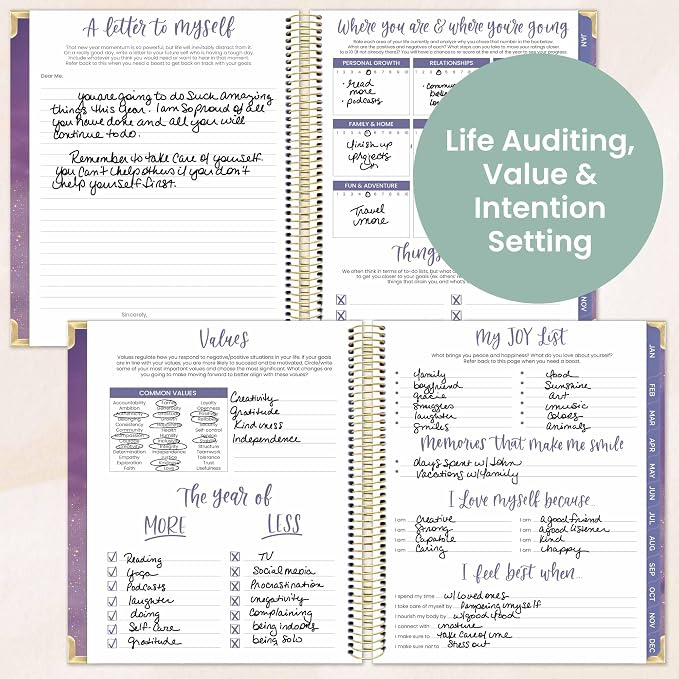 bloom daily planners 2026 Hardcover Calendar Year Goal & Vision Planner - Image 5