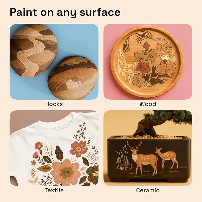 ARTISTRO 12 Skin Tone Paint Pens - Image 4