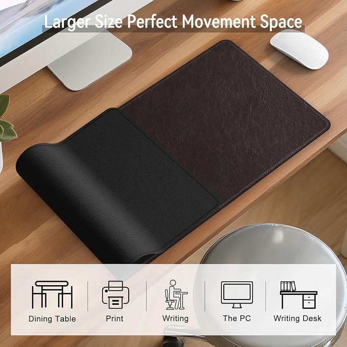 Imitation Crazy Horse Leather Desk Mat - Image 4