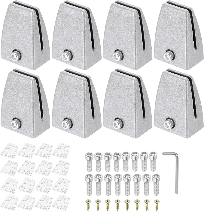 PATIKIL 1.7x1.3x2.4" Desk Divider Support Clamp by PATIKIL