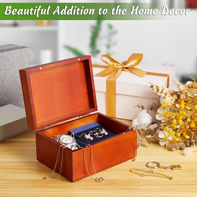 DRASTAR Keepsake Box, Wood Memory Box - Image 5