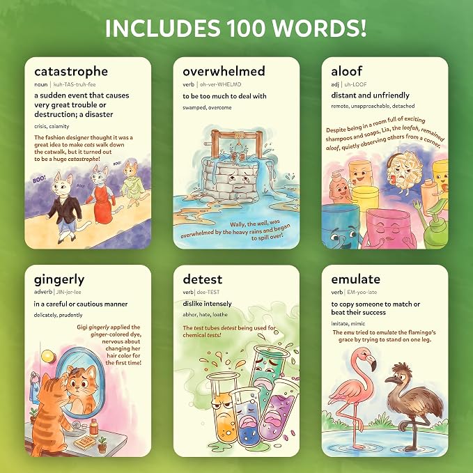 Skillmatics Vocabulary Flash Cards - Image 3