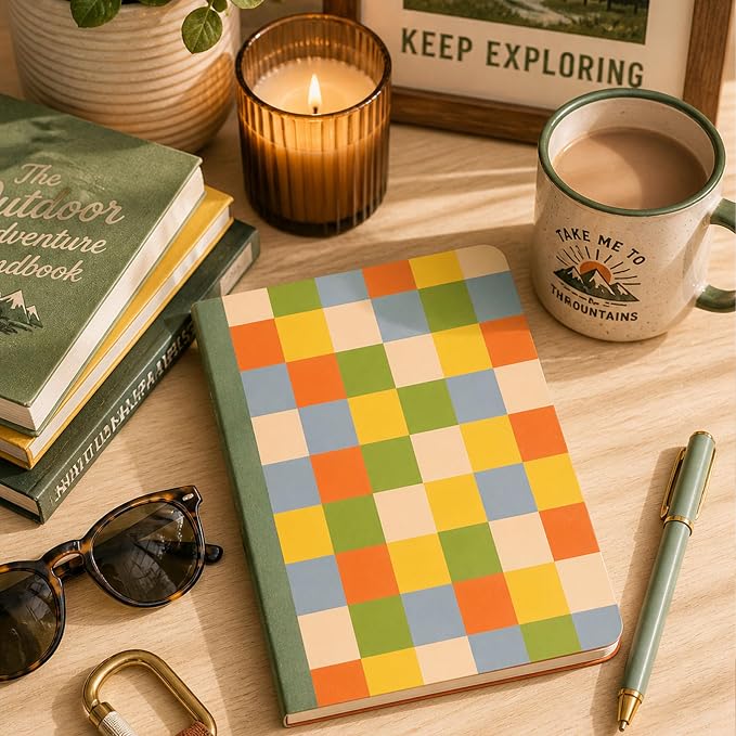 Pearhead Color Block Composition Notebook — College-Ruled, 160 Pages, 7.5" x - Image 2