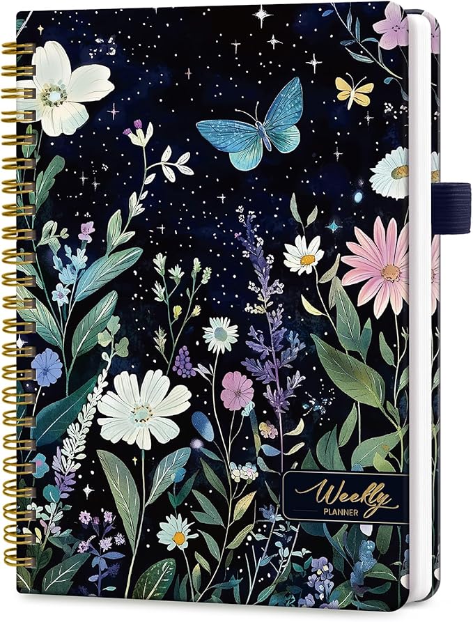 Taja Undated Weekly Planner, Weekly To Do List Notebook by Taja