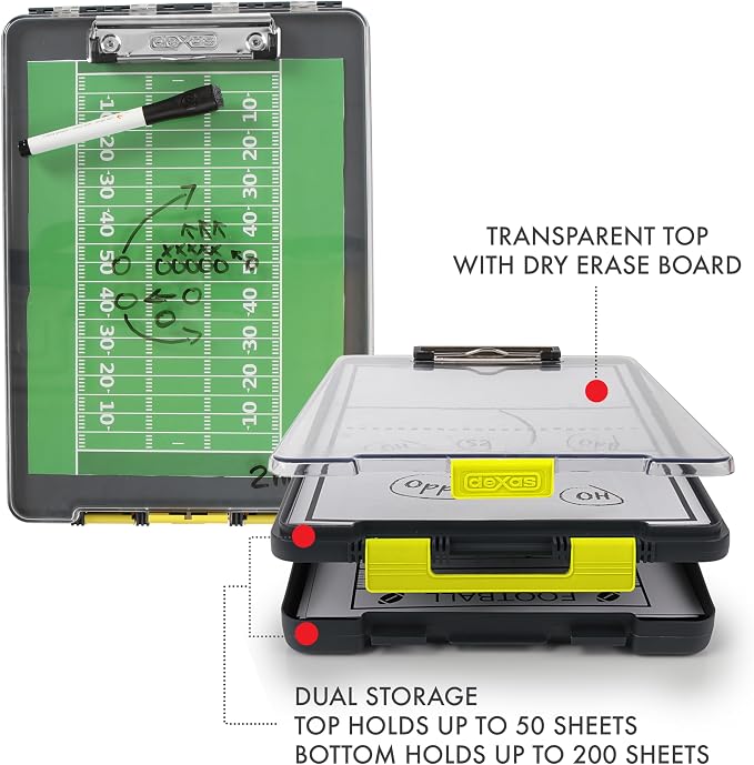 Dexas Clearview Clipcase Clipboard, 13.75 x 9.5 in, Stay Organized & Dry. Ideal - Image 5