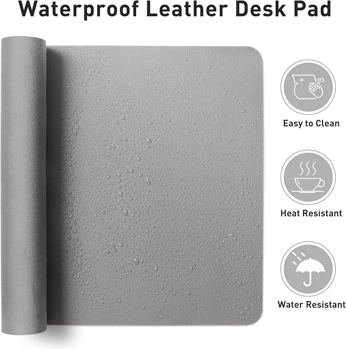 Aothia Faux Leather Desk Mat - Image 7