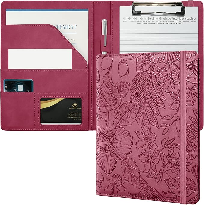 Mymazn Small Padfolio Clipboard Folder by Mymazn