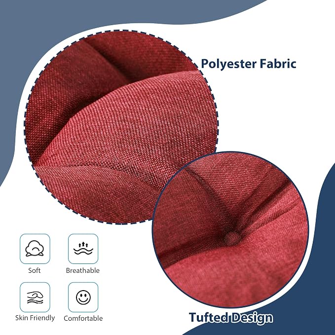 IASEAHK Chair Cushions for Dining Chairs, Seat Cushions for Kitchen Chairs - Image 3