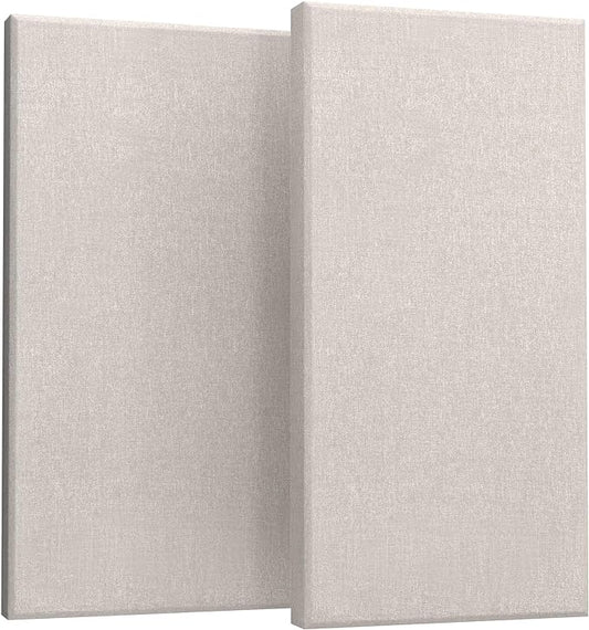 UMIACOUSTICS 2 PCS Acoustic Panel, 47.2" x 23.6" x 2" Fiberglass Sound Proof by UMIACOUSTIC