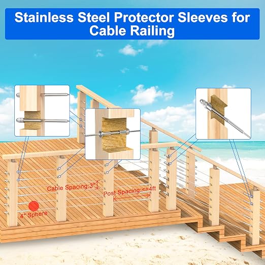 BLIKA 200 Pack Stainless Steel Protector Sleeves - Image 8